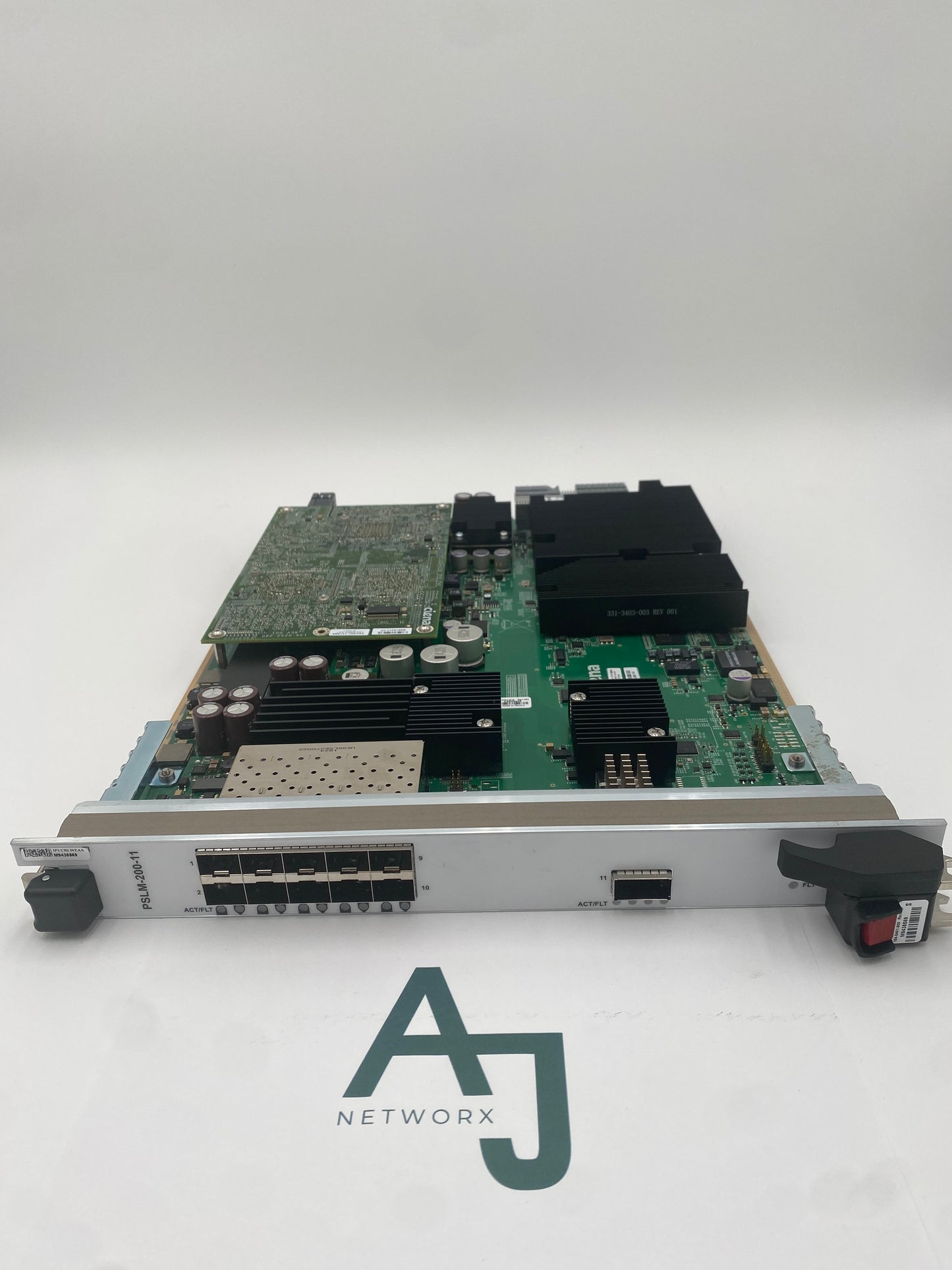 8700,PSLM-200-11,(10) X 1GIGE/10GIGE SFP+ AND (1) 40GIGE/100GIGE QSFP LINE MODULE