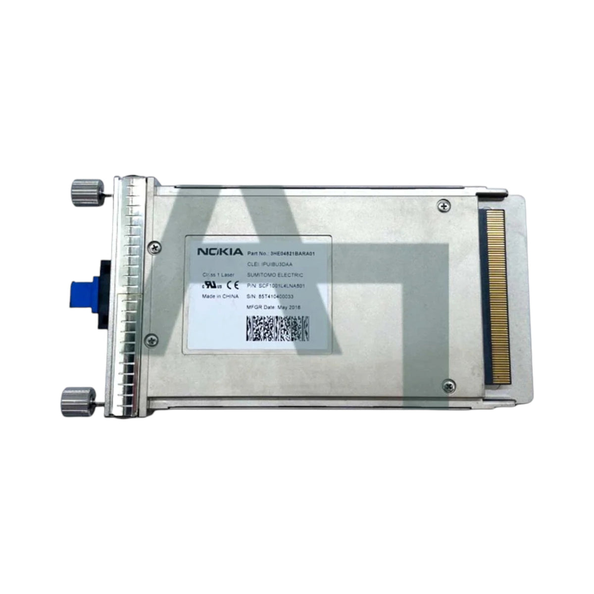 CFP 100G 4*25G 1310nm 10km LR4 LC LOW PWR 0/70C SCF1001L4LNA801/TRC5E21ENF-LF510