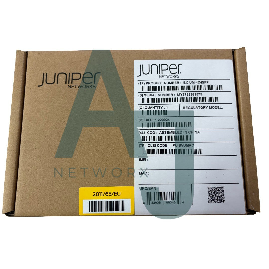 EX-UM-4X4SFP- FS -FACTORY SEALED - 4-port 10GbE SFP+/SFP