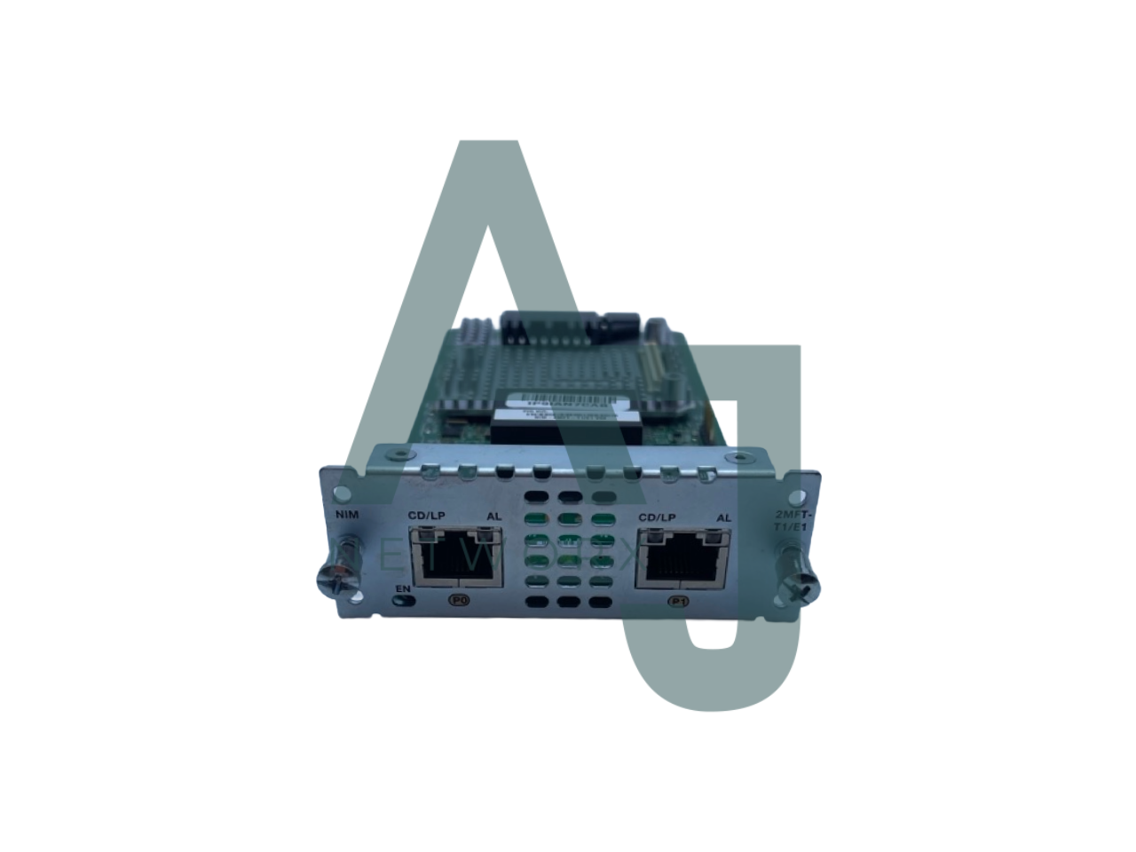 Cisco Voice/Data Module, 2 T1/E1 Ports/Clear-channel/Multiflex