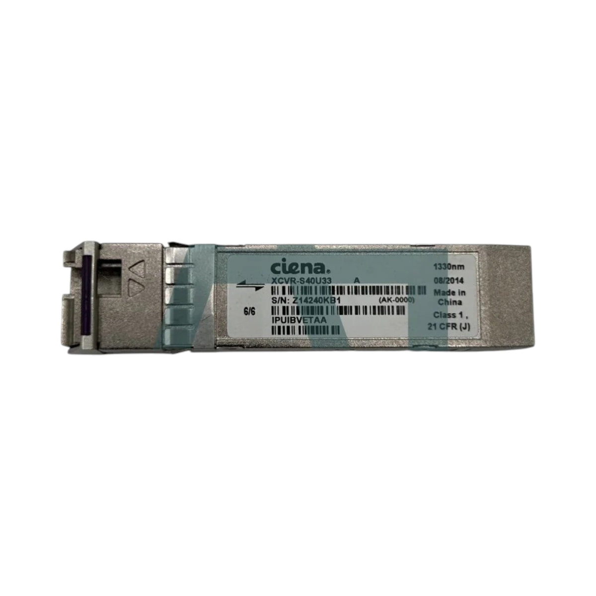 10 GIG,SINGLE FIBER SM SFP+ OPTIC,LC CONN,40 KM,1270 NM RX/1330 NM TX,EXT. TEMP.,USE W/ XCVR-S40U27