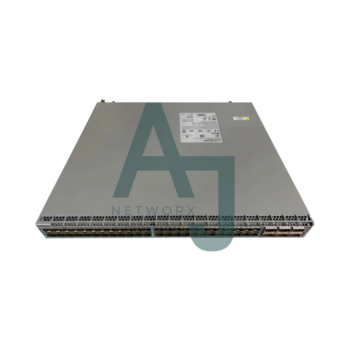 Arista 7060X2, 48x25GbE SFP & 6x100GbE QSFP switch, rear-to-front air, 2xAC, 2xC13-C14 cords