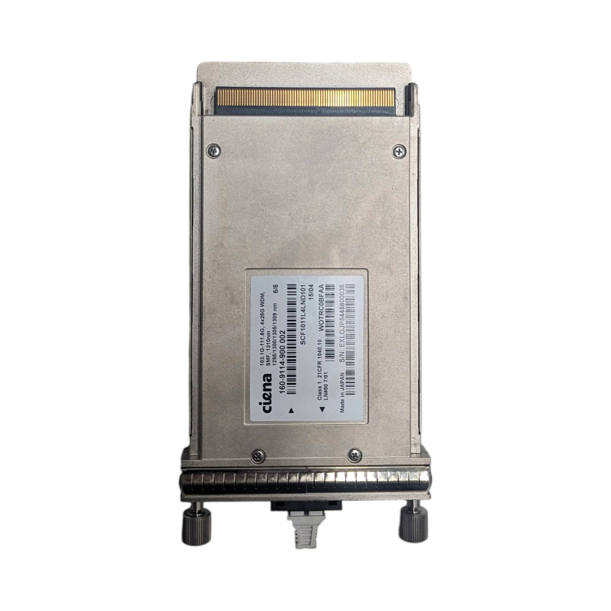 103.1G-111.8G, 4X25G WDM, SMF, 1310NM, 10 KM CFP