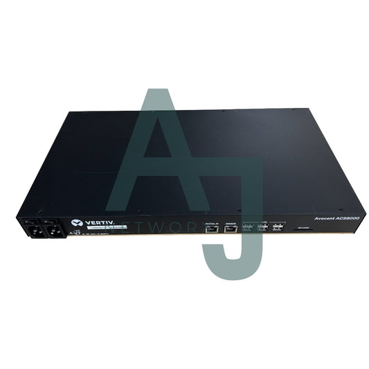 Avocent/Vertiv ACS 8000 48-Port Serial Console Server Dual Internal AC Power 1U
