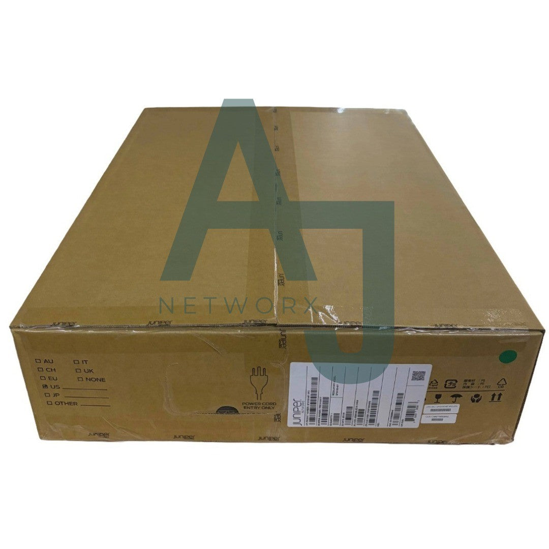 QFX5100-48T-AFO-FS - 8 100M/1G/10G RJ-45 ports, 6 QSFP ports, redundant fans, AC power supplies, front-to-front back airflow (factory-sealed)