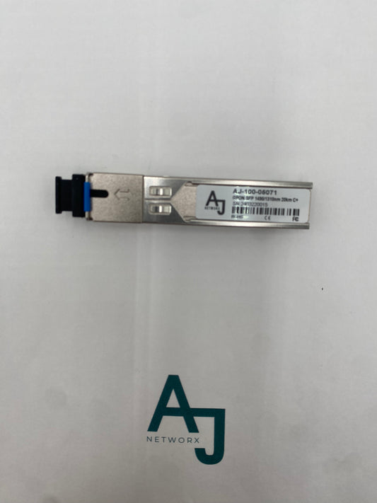 Calix Compatible TAA 2.4Gbs/1.2Gbs-B+ SFP Transceiver (SMF, 1490nmTx/1310nmRx, 40km, SC