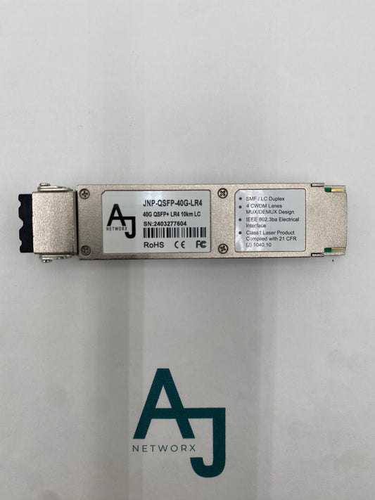 Compatible TAA Compliant 40GBase-LR4 QSFP + Transceiver (SMF, 1270nm to 1330nm, 10km, LC, DOM)