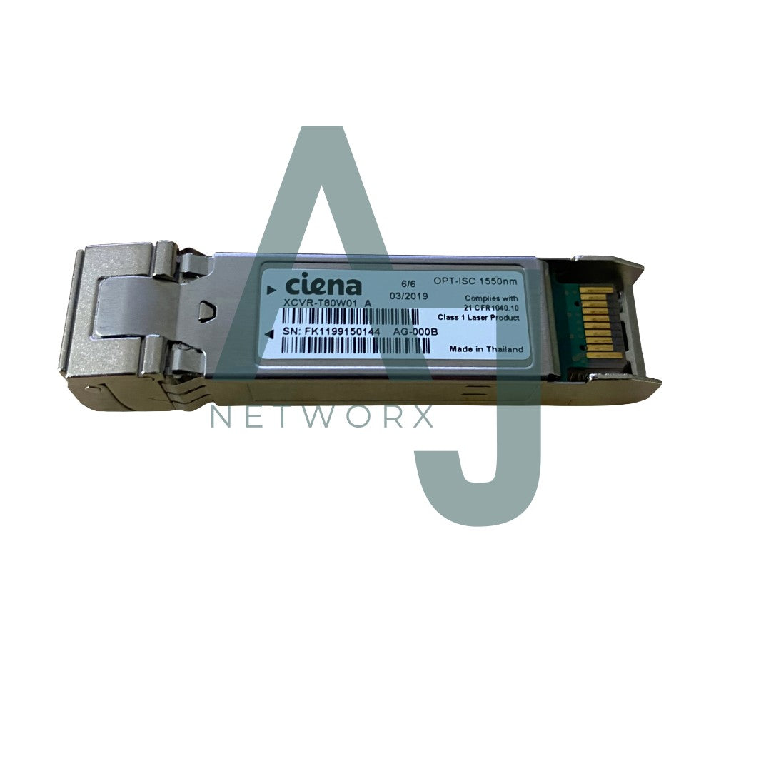 10GIG, SM SFP+, 191.10-196.15, 102CH, TUNABLE-DWDM, LC CONNECTOR, 80 KM