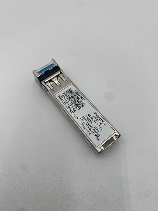 OC-48/STM-16 SR-1/l-16 OC48SR1-l1 S1:1 Alcatel-Lucent 2.5Gbps 2.5GBase-SR OC-48/STM-16 Single-mode Fiber 2km 1310nm Duplex LC Connector SFP Transceiver Module